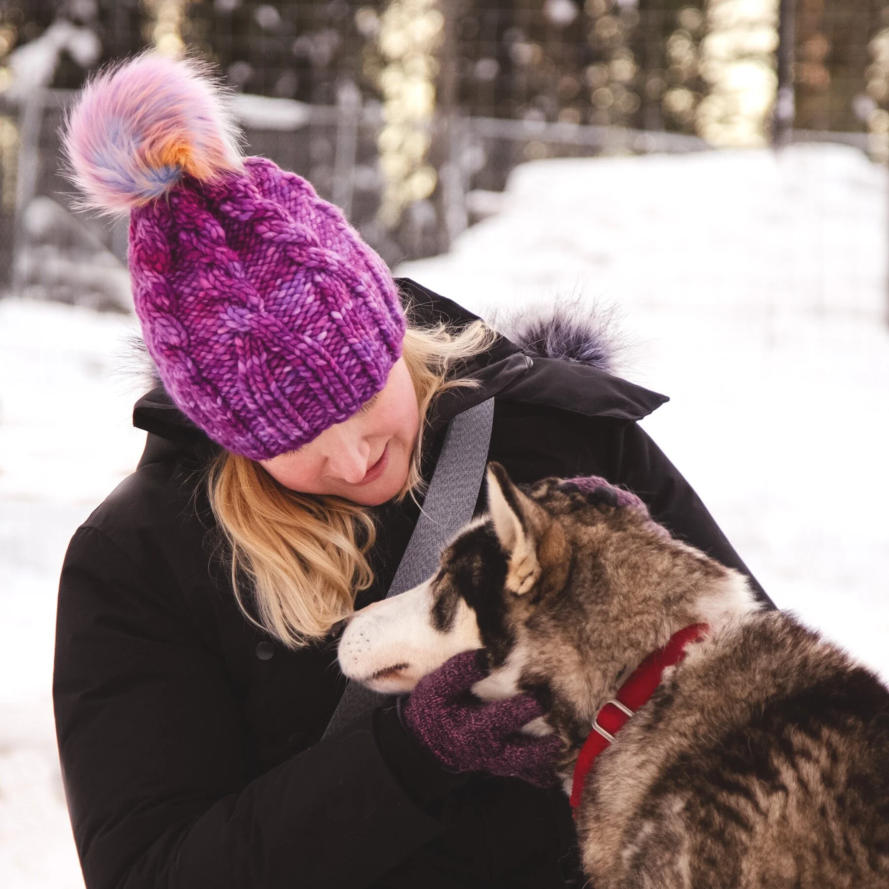 Fairbanks Hat Pattern (free knit chunky cable hat pattern)