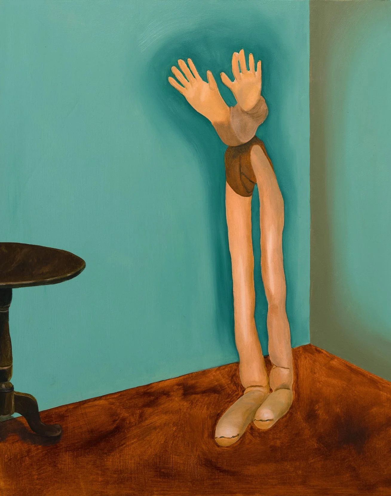 Far Away in Time, 2022 	
Oil on board	
41 x 51cm 
