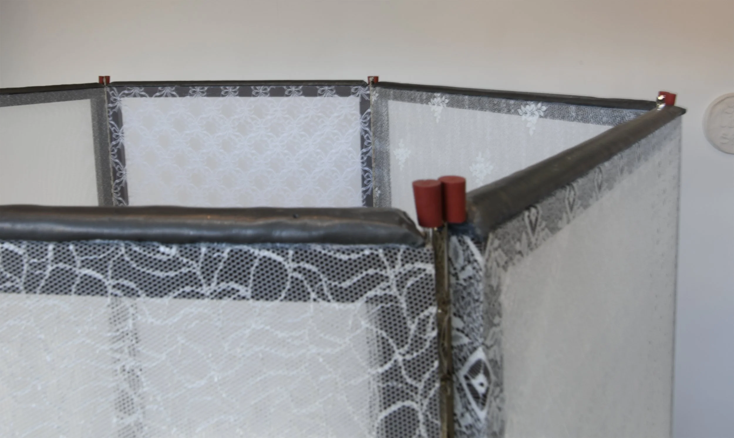 Modelled after a padded cell, 2023							
(detail)