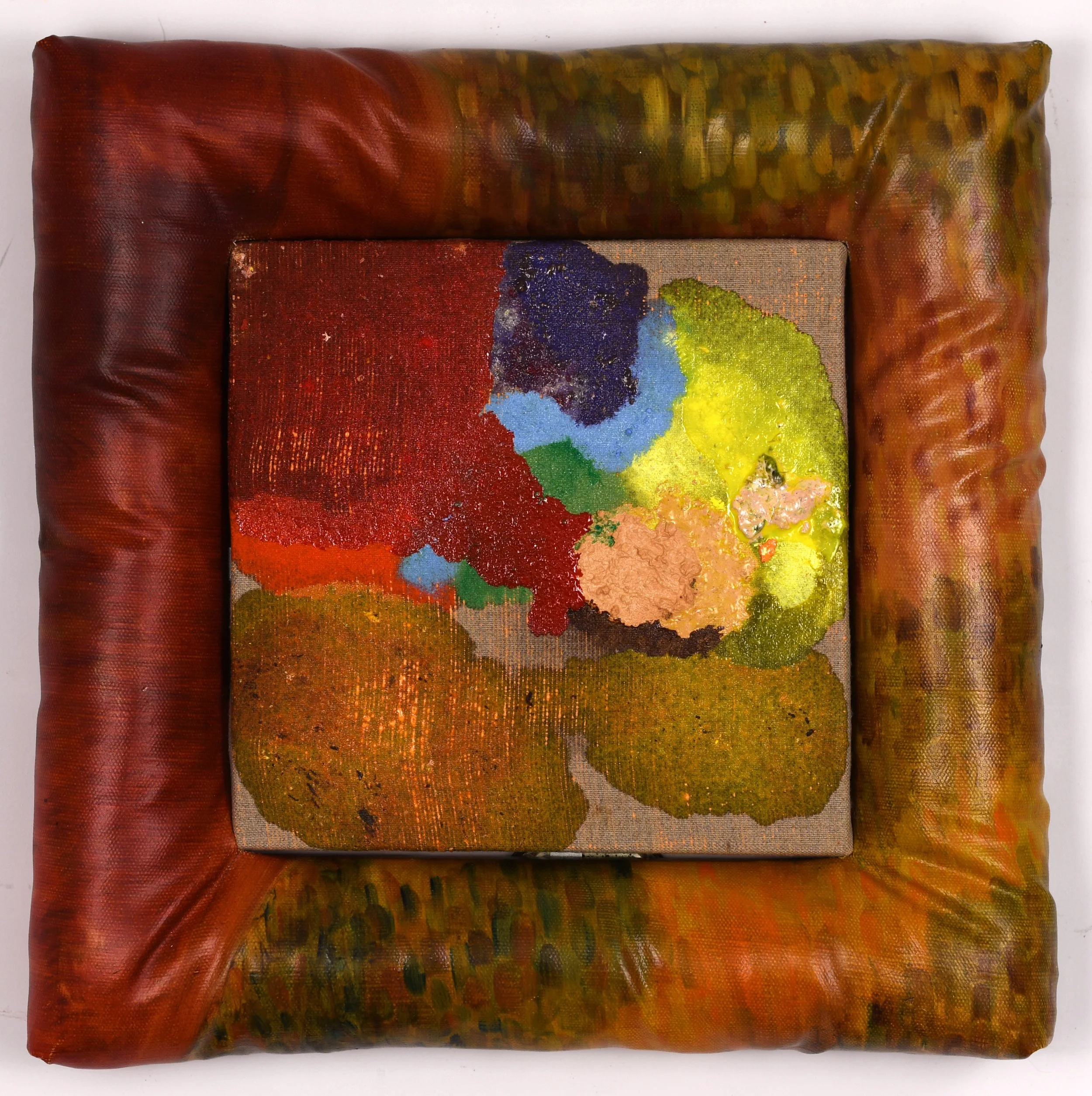 Mannaggiafiore, 2026	
Oil on linen with polyester fill	
36 x 36cm
