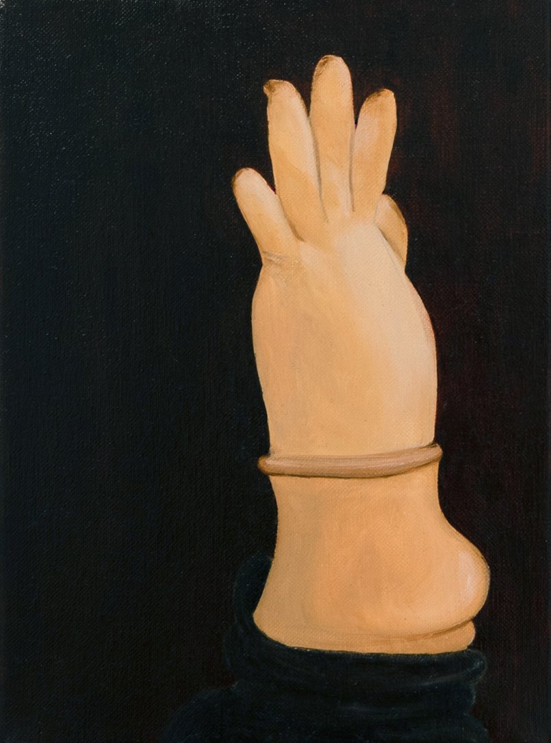 Innocent XXX, 2022	
Oil on linen	
19 x 24cm
SOLD