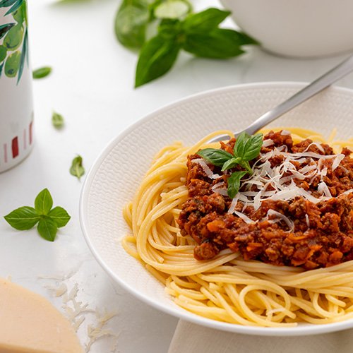 Low FODMAP Spaghetti Bolognese