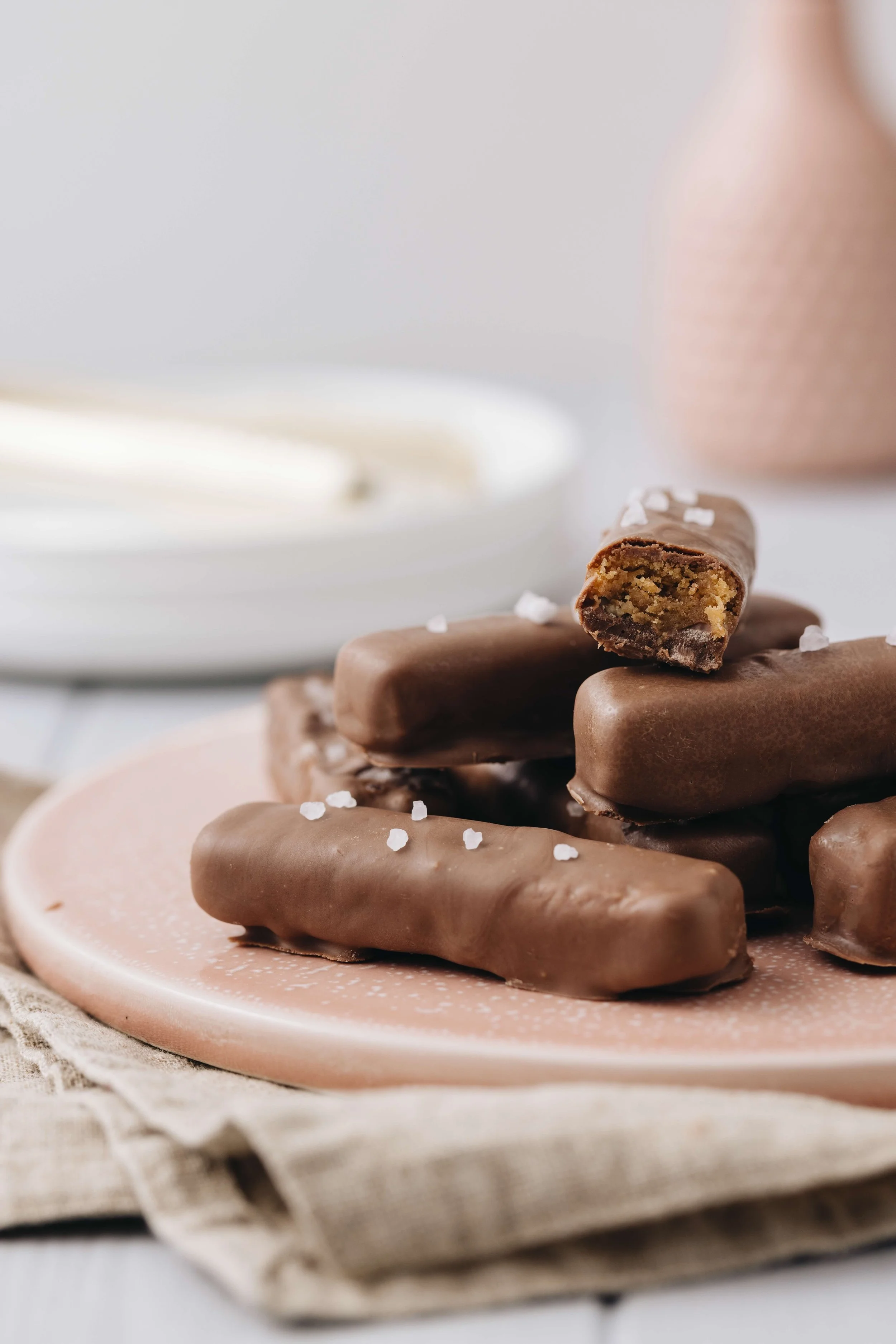 Low-fodmap Twix Bars