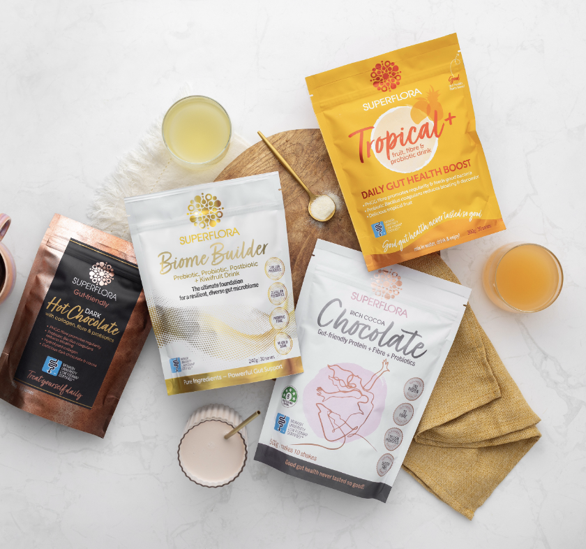 Low FODMAP gut health products