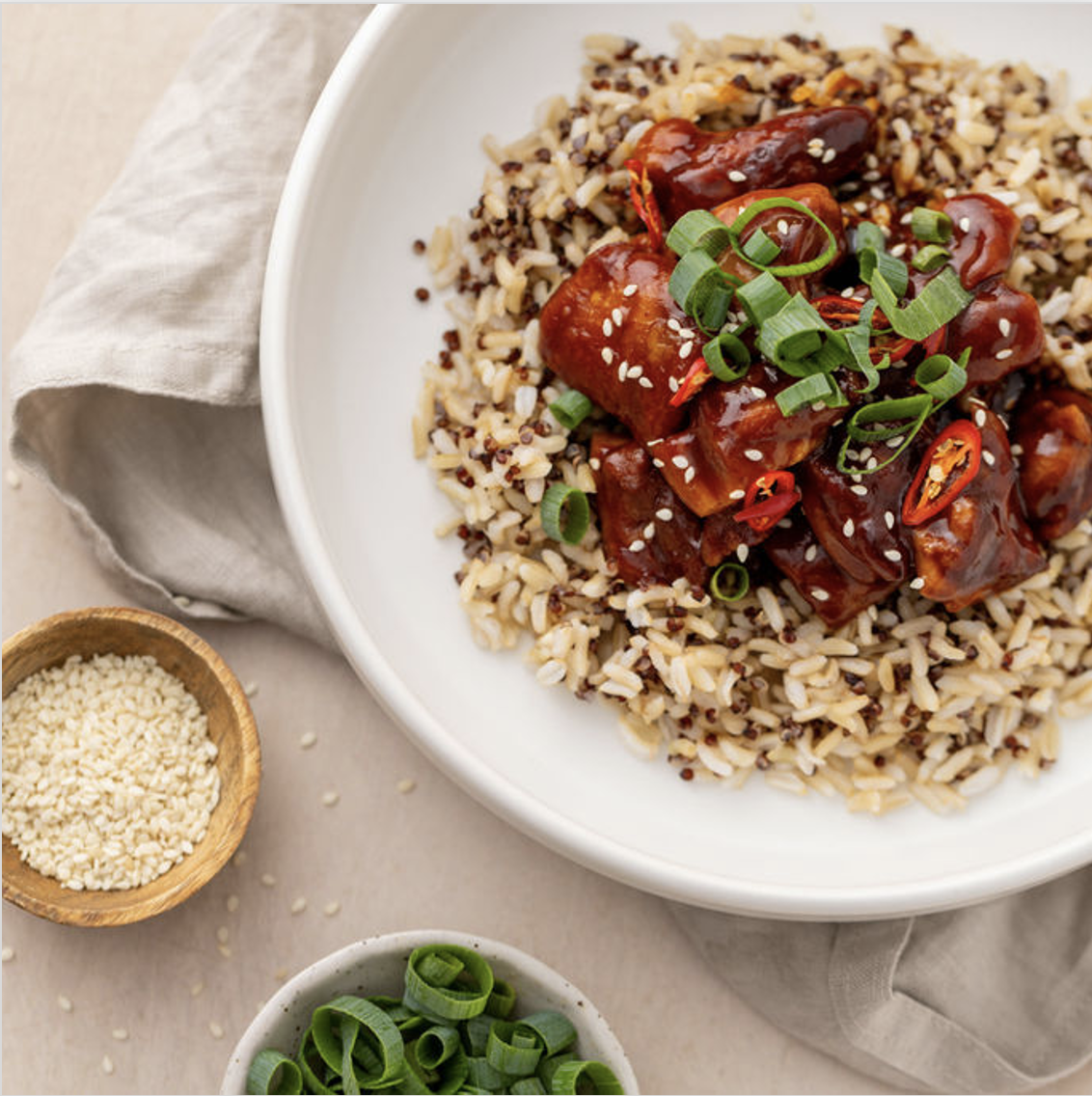 Slow Cooked Sticky Maple and not-so garlic Chicken