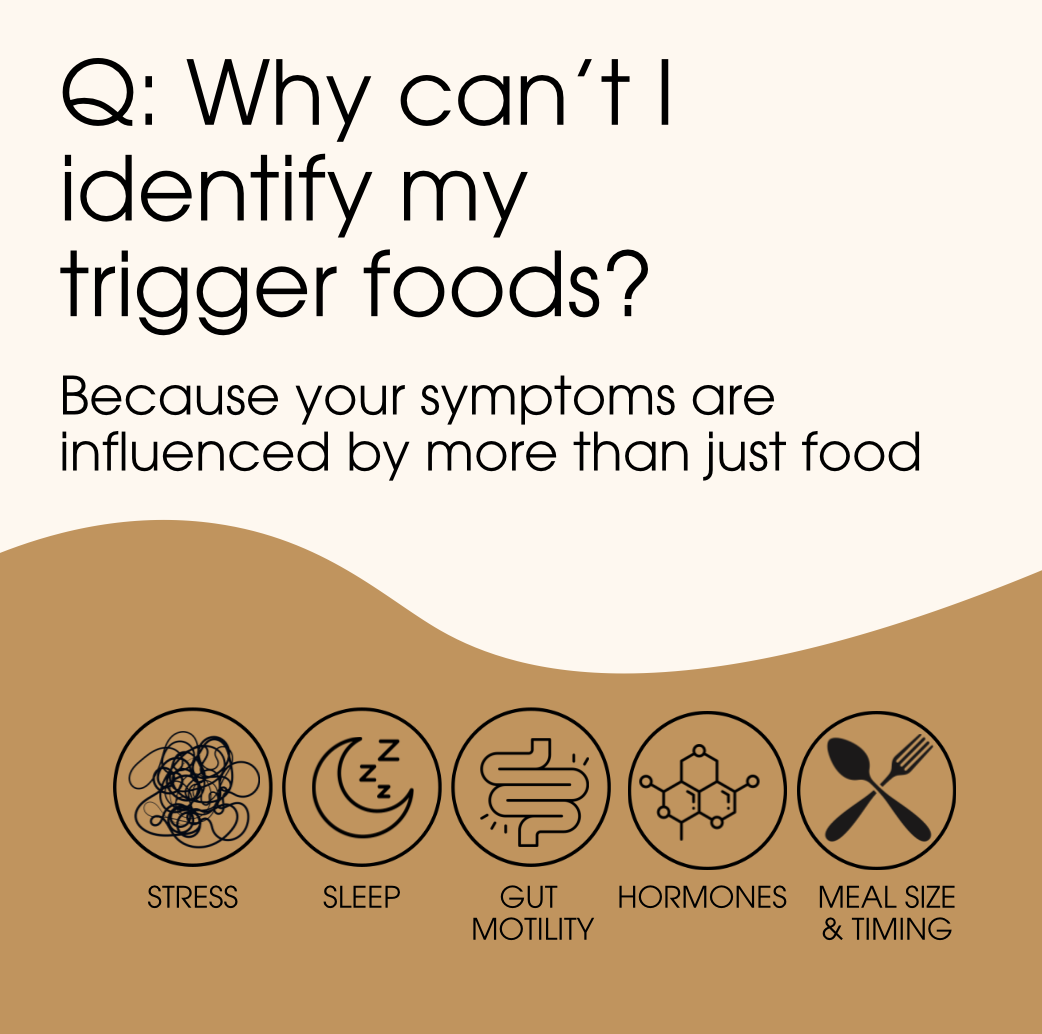 Why can't I identify my IBS food triggers