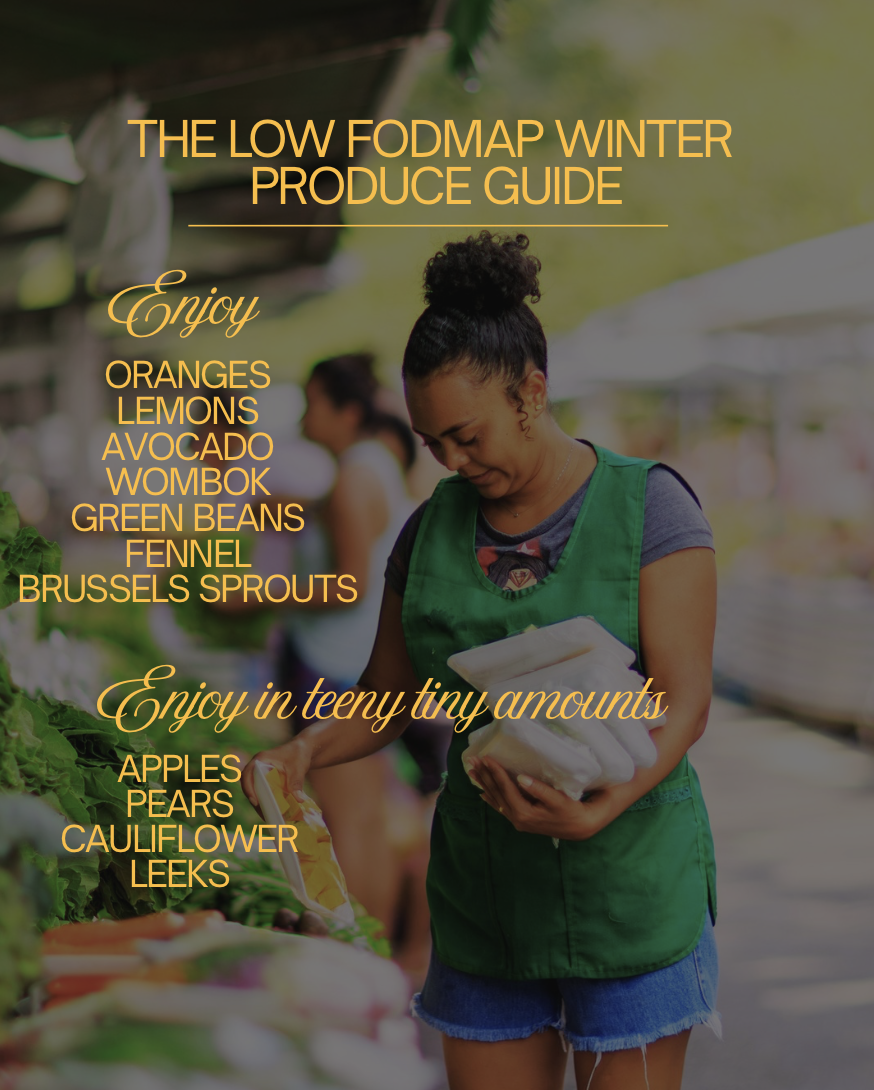 What fruit and veg can I eat on the low fodmap diet