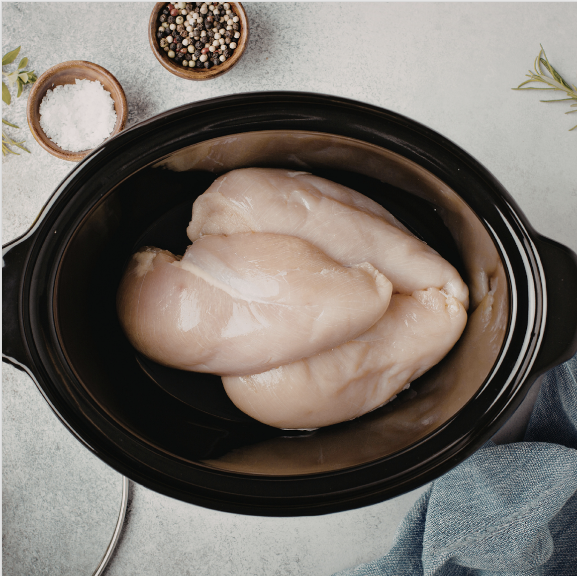Is slow cooked chicken safe to eat?