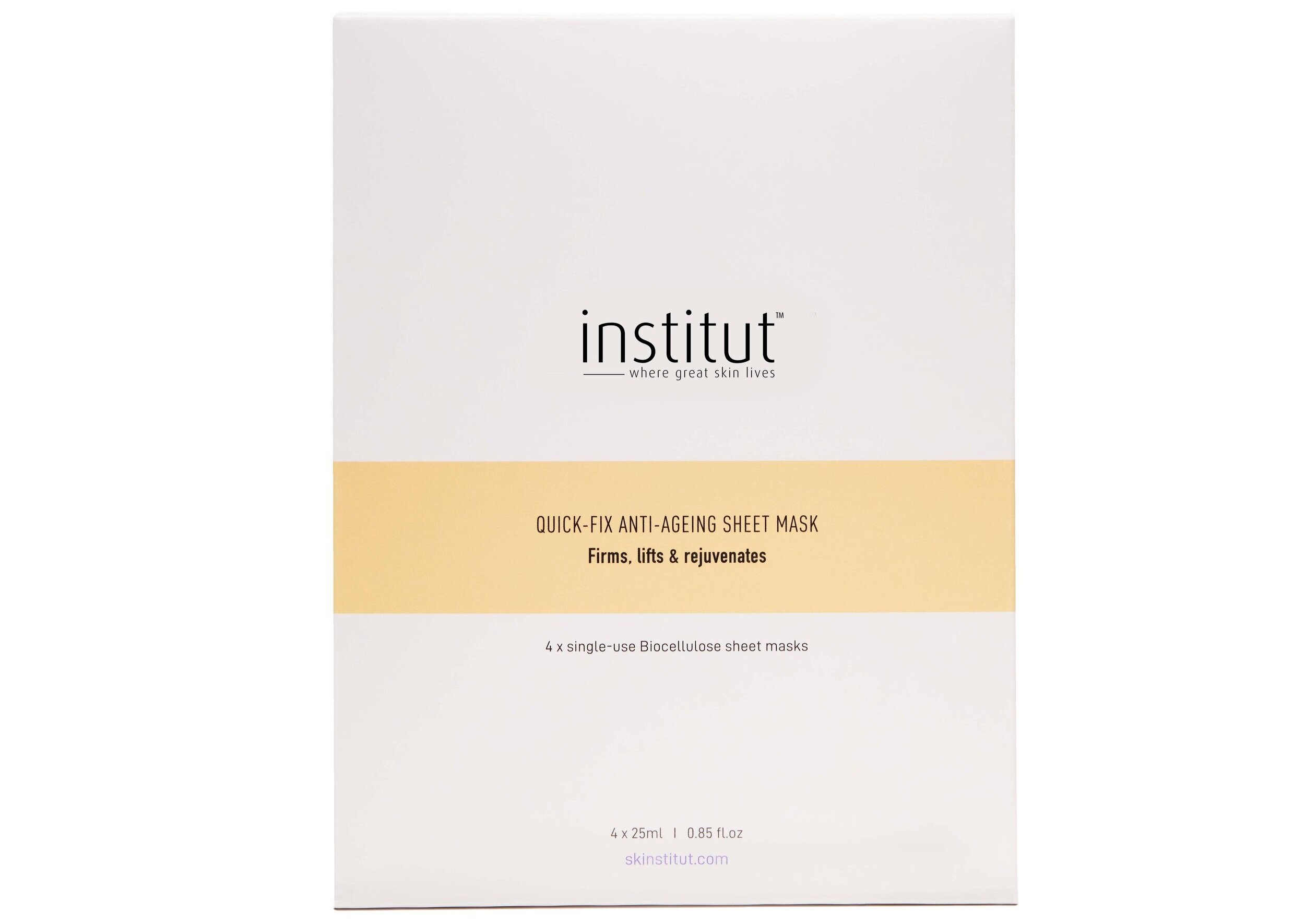 QUICK-FIX ANTI-AGEING SHEET MASK - 4 X 25ML