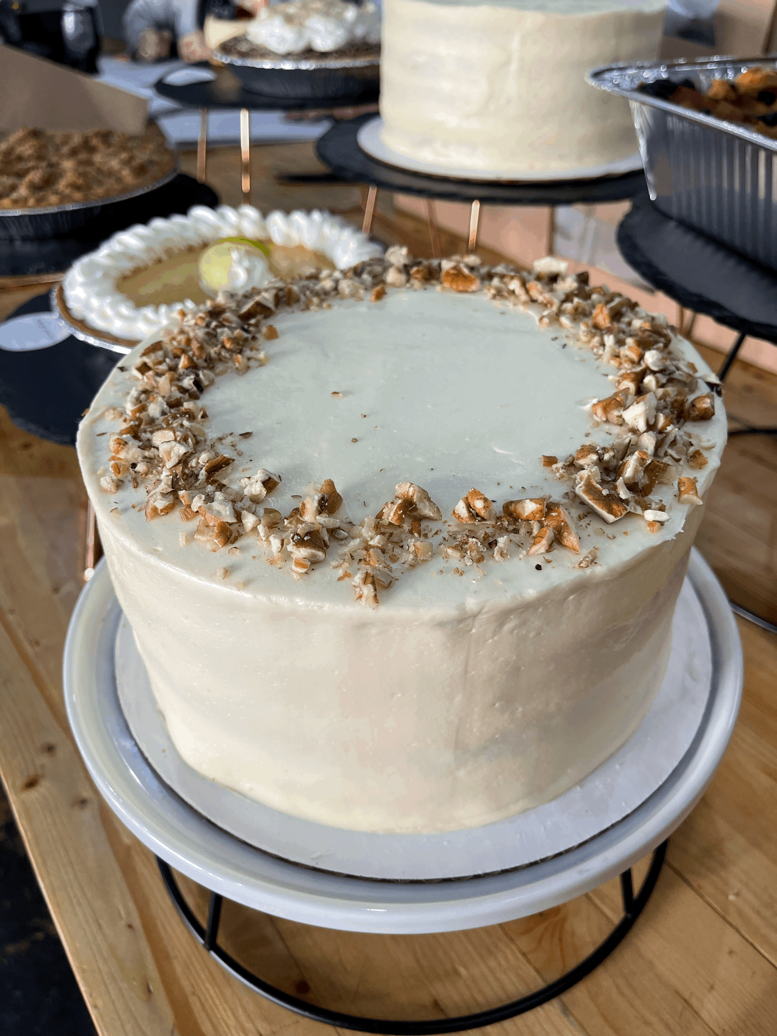 Italian Cream Cake (8" round cake)