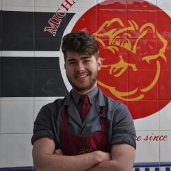 Sam Stillwell -
Sam has certainly got the butchers gene and talent, Sam has been following in his brother & fathers footsteps, He has been awarded “Apprentice of the month” for his outstanding hard work on his butchery course. Sam is really enjoying