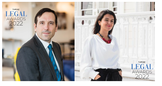 Bench Walk award winners announced in The Lawyer Monthly, Legal Awards, 2022.