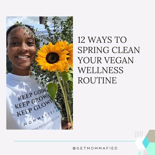 Fall off of the plant-based wellness train in the winter, but want to get back at it in the spring? Scroll for 6 quick reminders on how to refresh your vegan wellness routine ⬅️

Although the start of the new season is still a few days away, I hope t