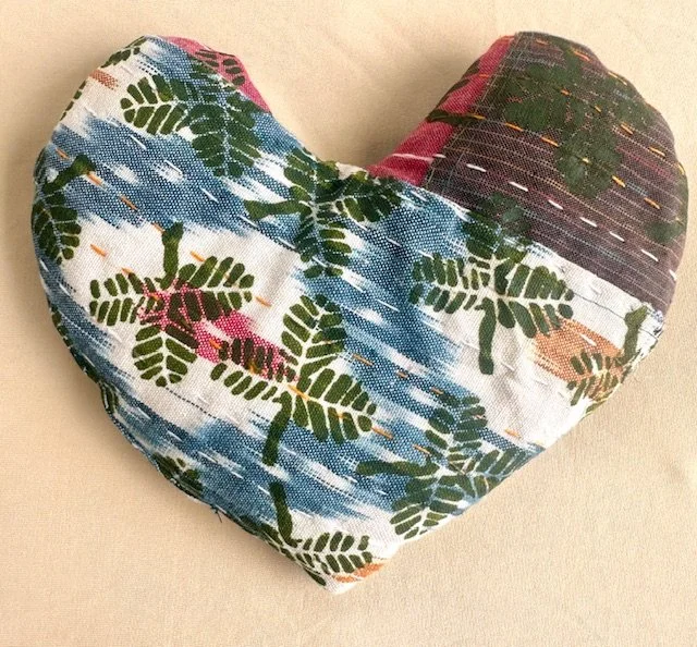 Glamping Heart-Shaped Sleep Pillow (Small-with Lavender)