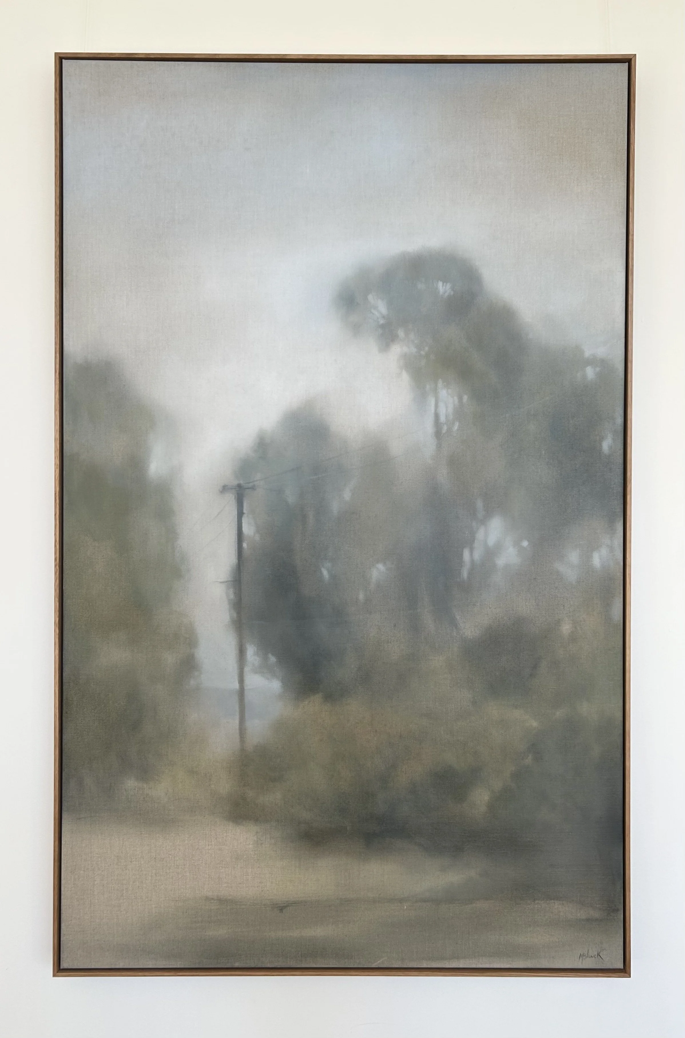 Geelong St, 2026
Oil on linen framed in oak. 147 x 92 cm
$5,600