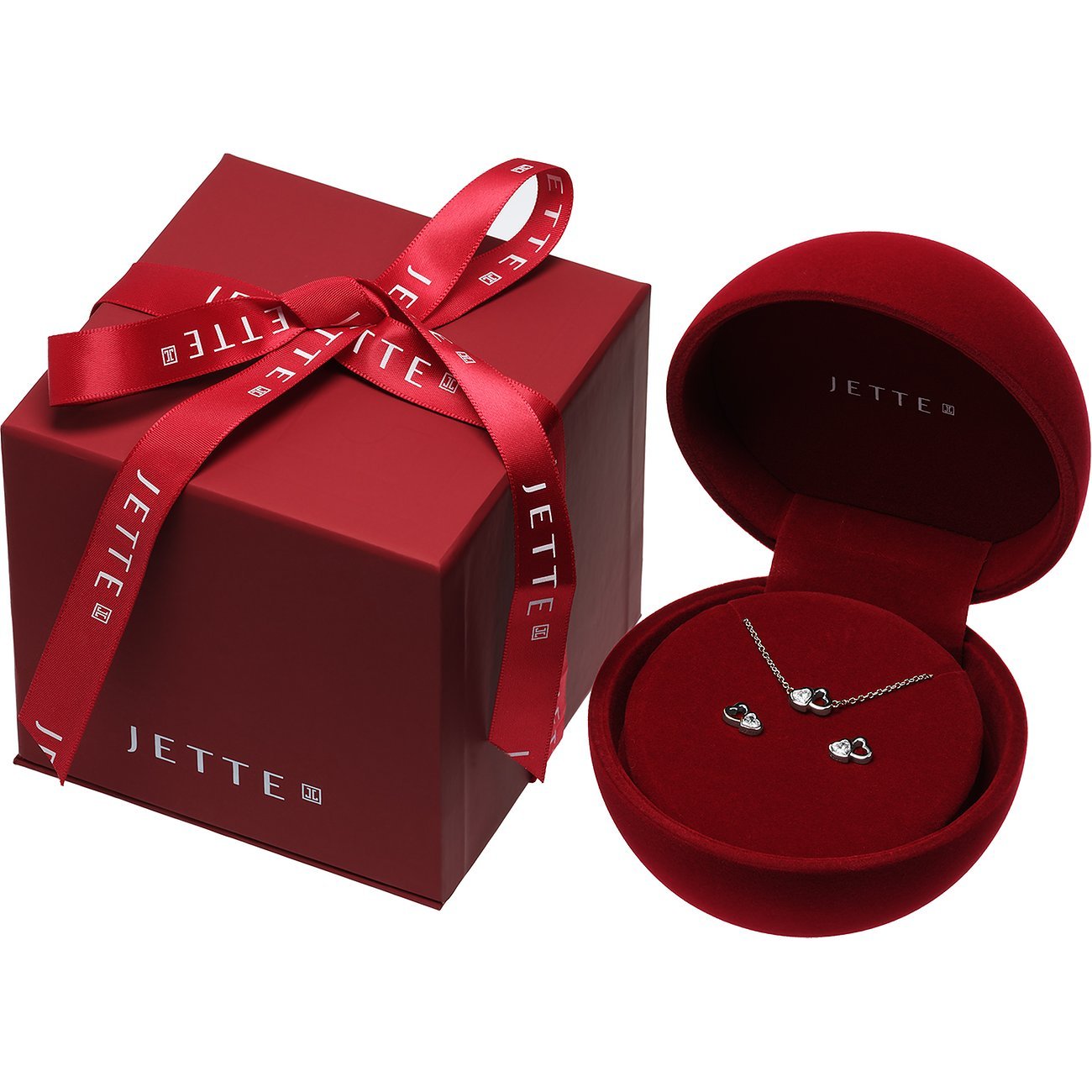 JETTE Schmuck-Set HEARTS