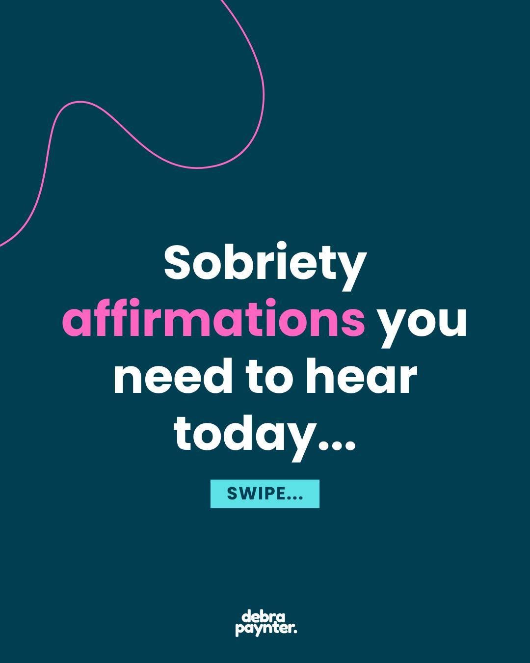 Come on, affirm with me 💗

Being a business owner is hard, and being a sober recovering business owner is even harder. 

Let this be your reminder today that you are capable of doing hard things and you've absolutely got this. You deserve it. 

Tap 
