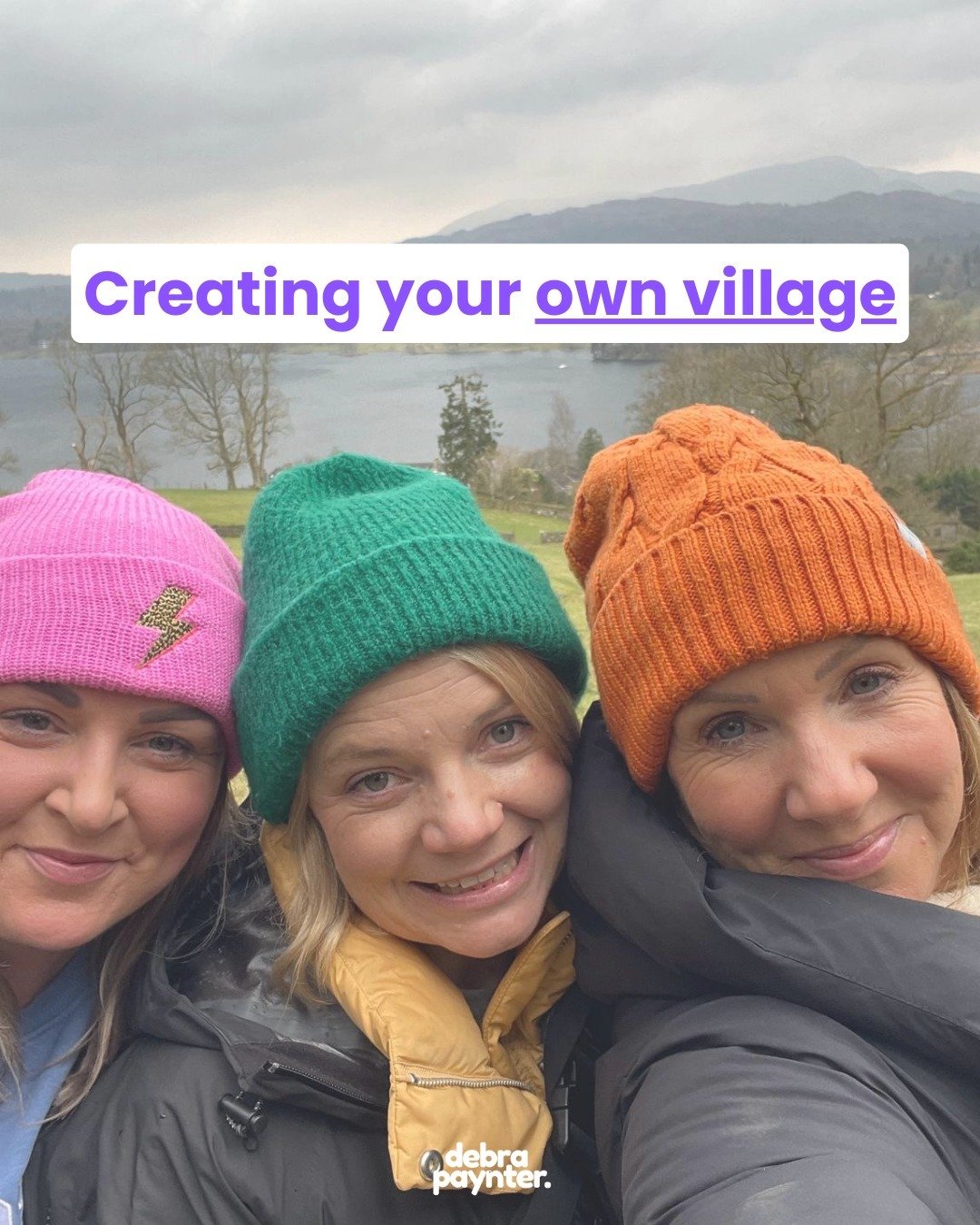 The importance of creating your own &quot;village&quot;...

I was listening to @zoeblaskey Motherkind podcast and she was talking about the support, or lack of it, we have as parents. 

She shared a quote that massively resonated with me, which was: 