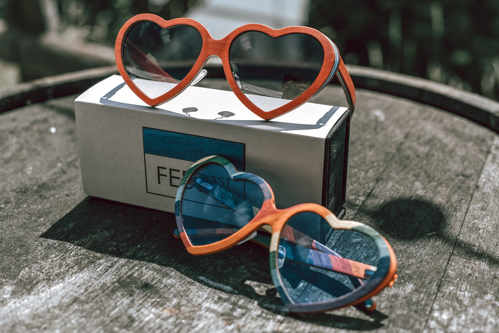 heart shaped wedding sunglasses