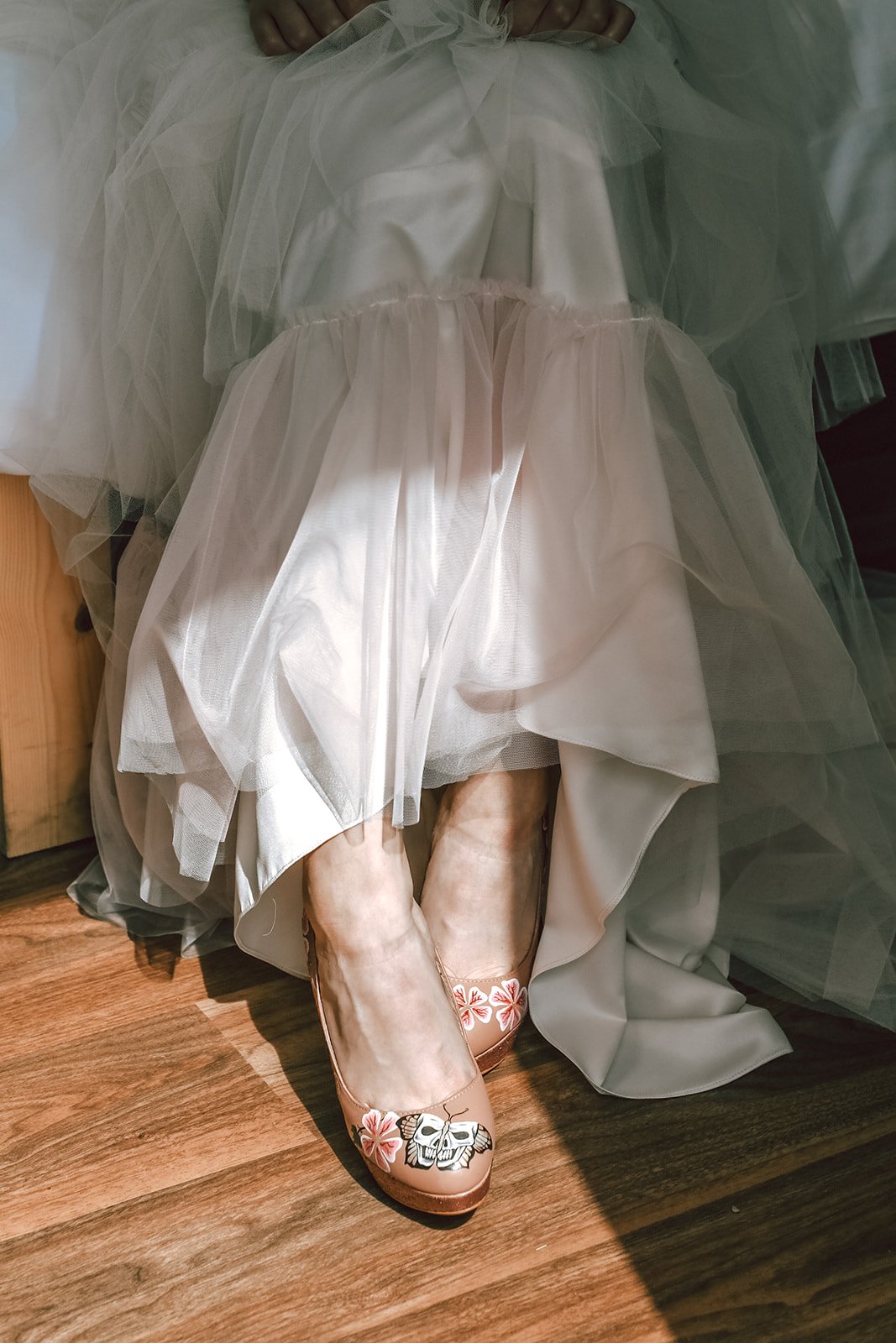 alternative bridal shoes