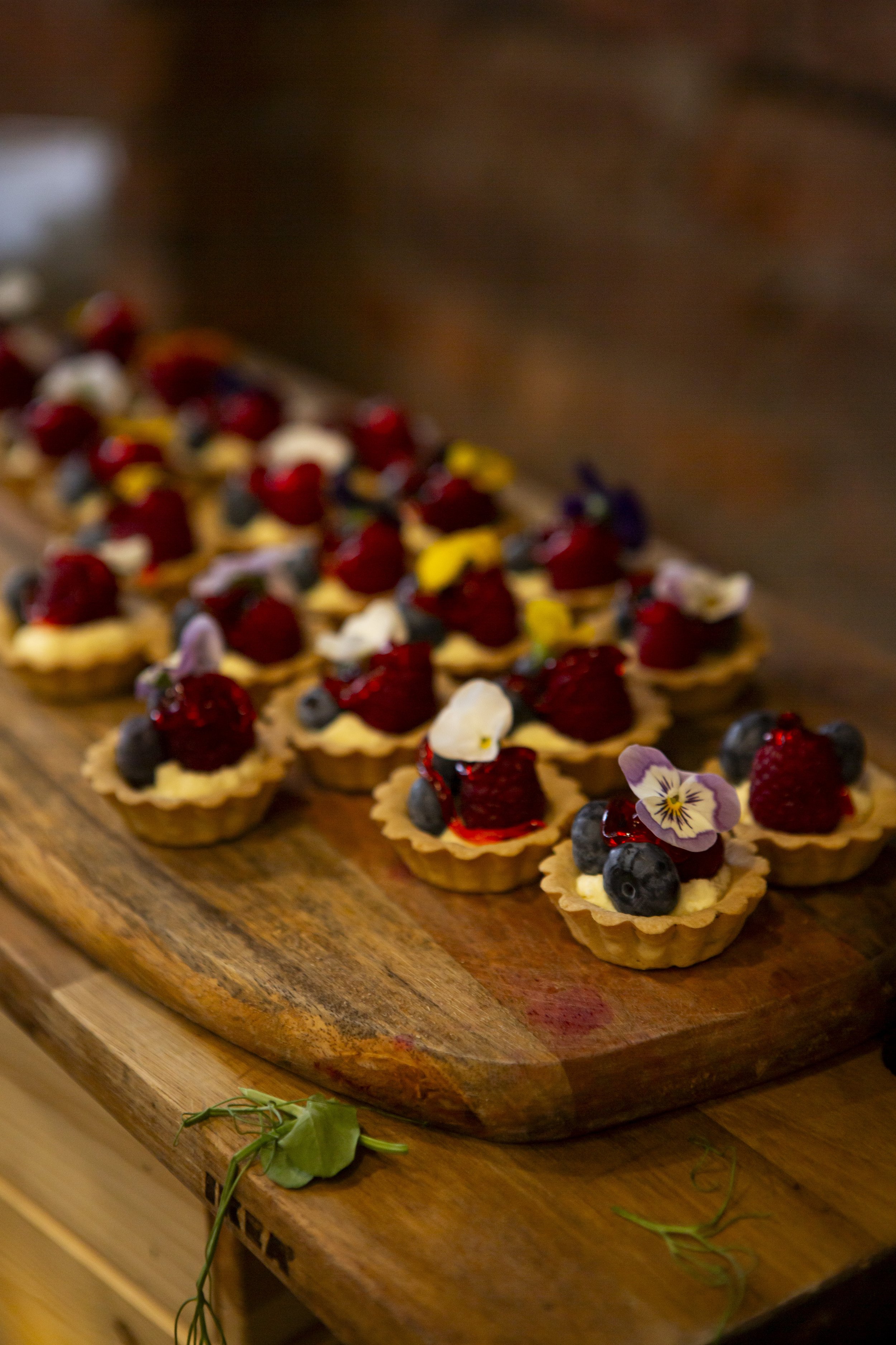  An up-close image of tasty desserts on display at The Un-Wedding Show Scotland. 