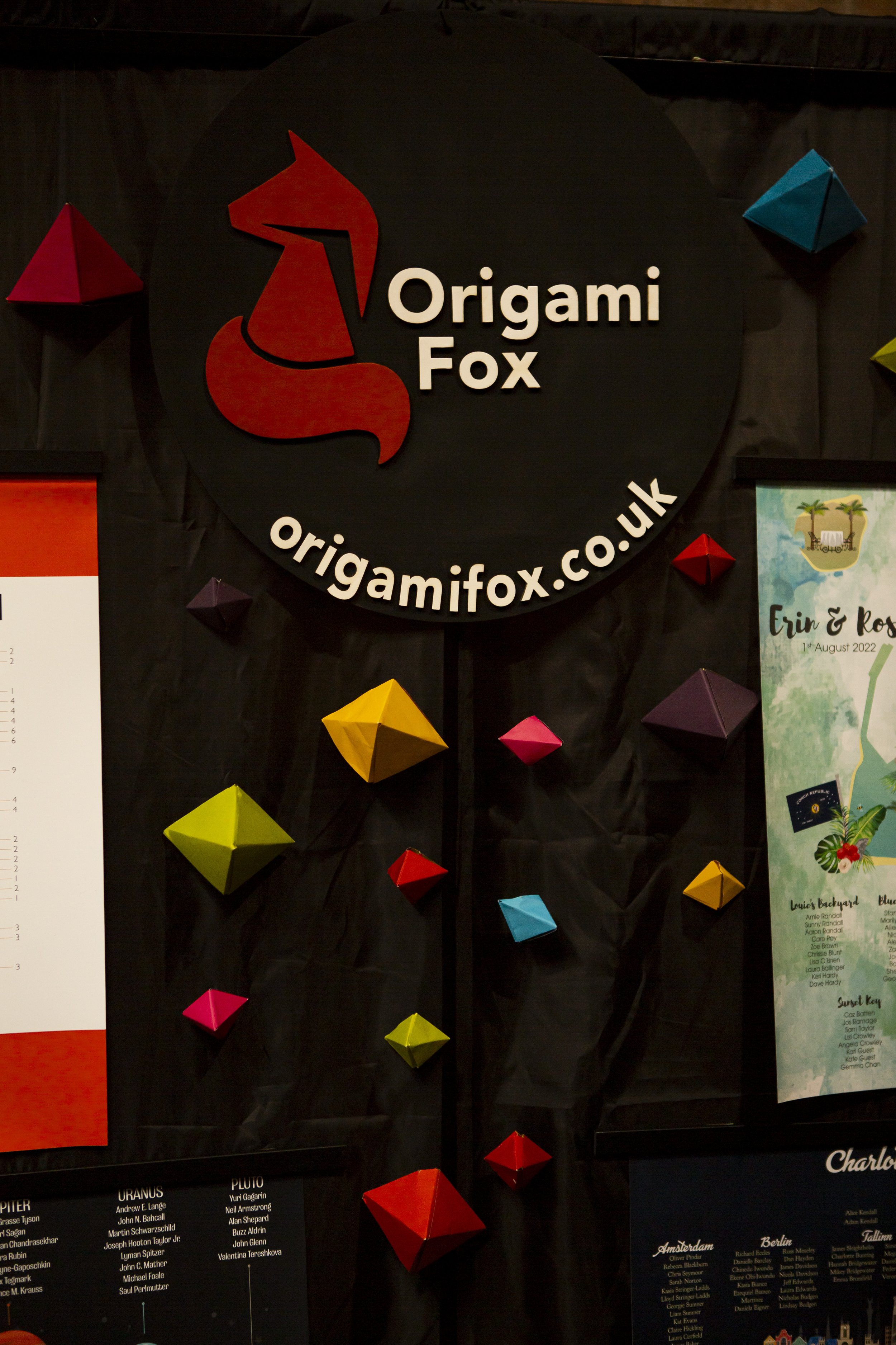  The awesome Book Of Love babe Origami Fox showcasing the most fun, modern, bespoke stationery. 