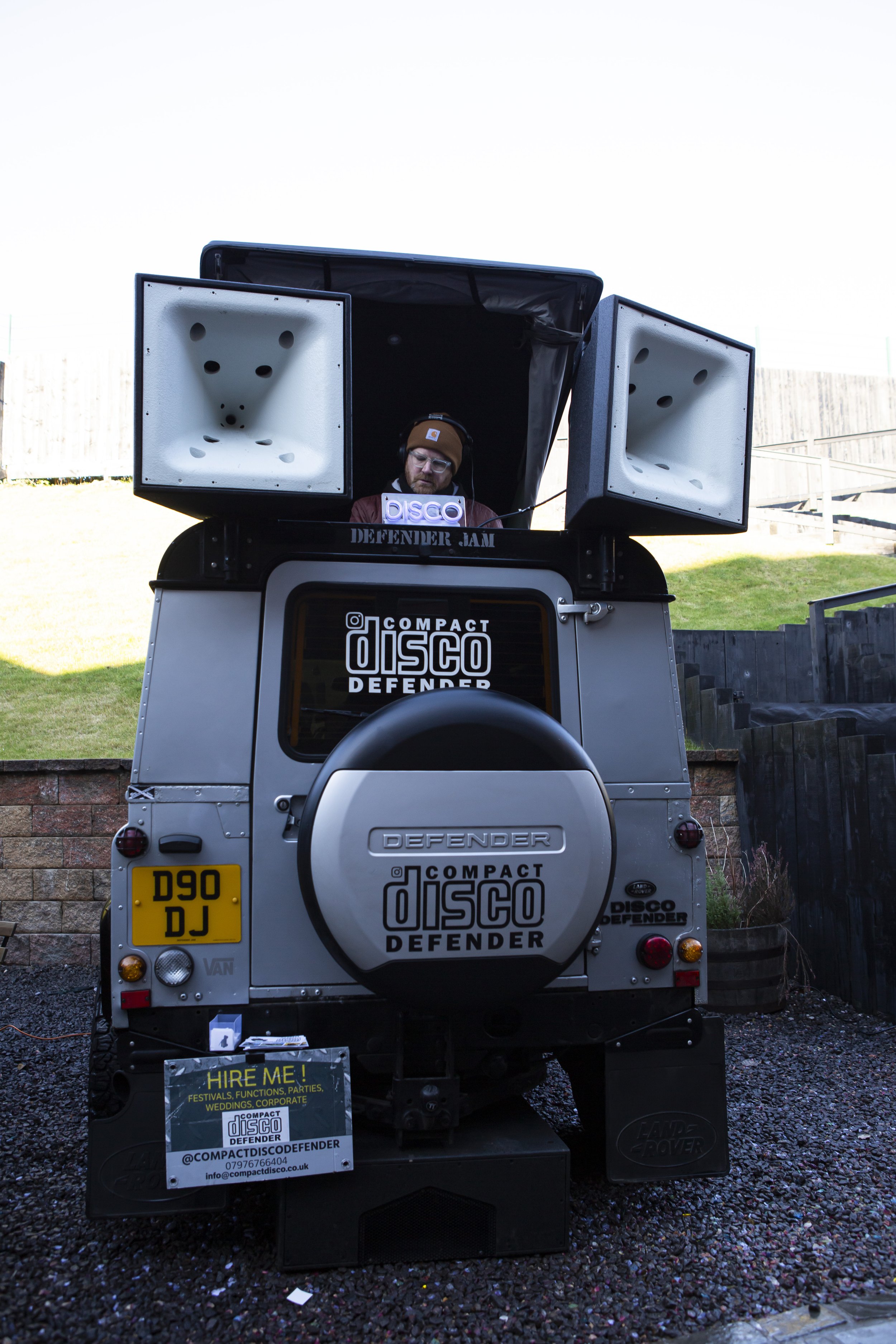  Cool mobile DJ booth from where DJ Mash pumped out the tunes at The Un-Wedding Show Scotland 