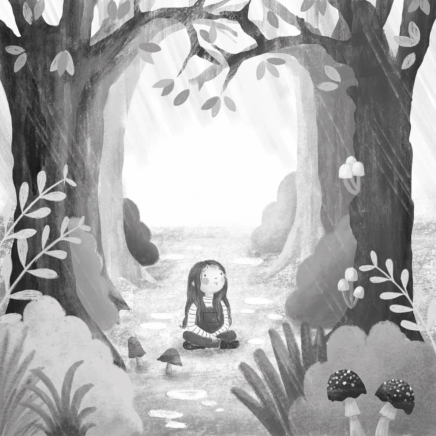 A little someone I've been working on recently. She's been helping me get to grips with drawing on the iPad too 👩&zwj;🎨
*
*
#digitalart #digitalillustrator #character #childrensillustrator #kidsillustration #kidlitartist #picturebookart #childrensb