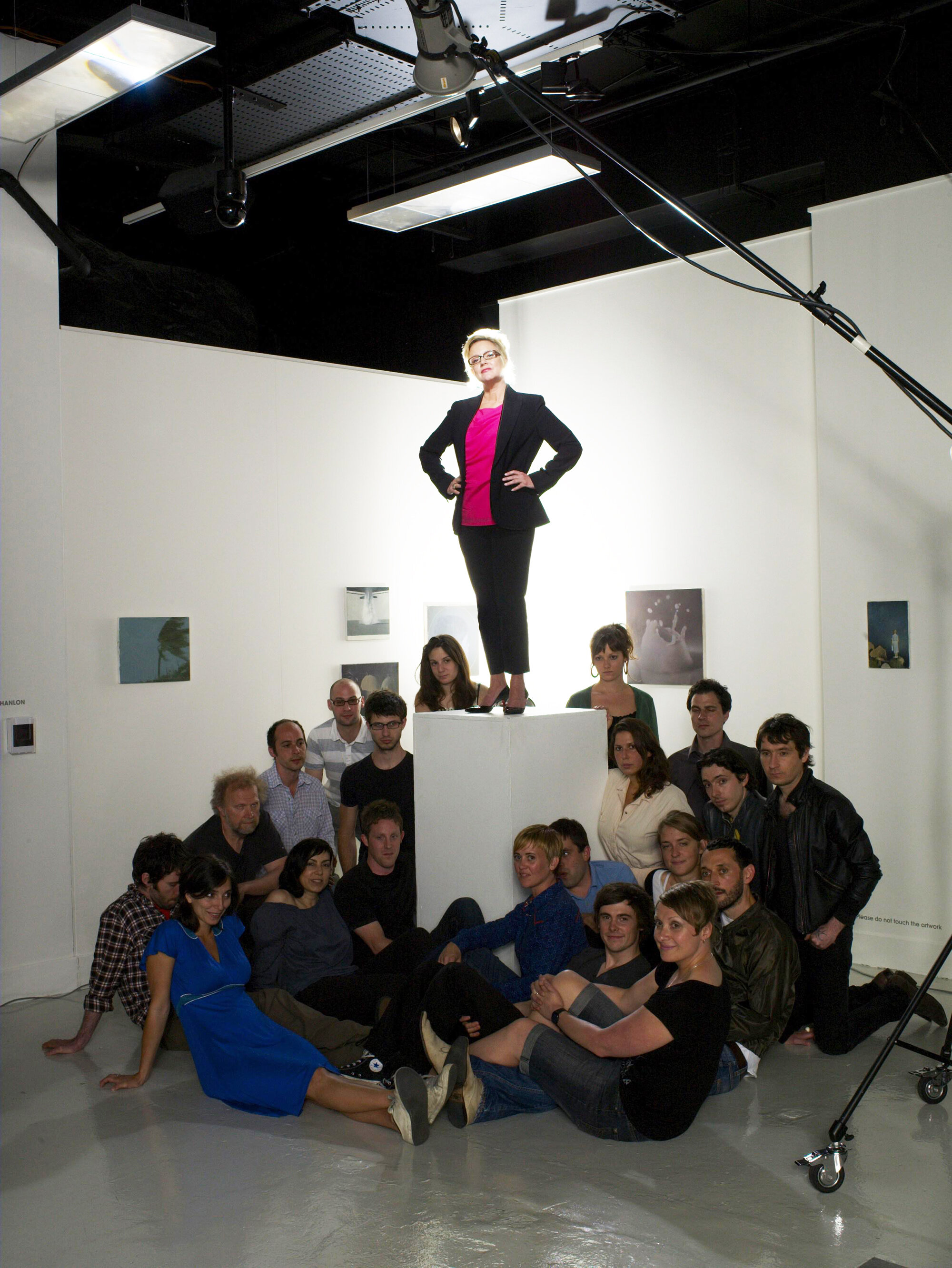 Group shot with Kay and students for The Saturday Times Magazine.JPG