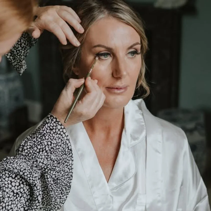 Gorgeous summer wedding at @langarhall for Tami&hellip; ⁣
⁣
If you&rsquo;re still looking for your makeup artist for 2026/27, please drop me an enquiry via my website and I will send you a personalised quote. ⁣
⁣
📸 @magdakphotography 
#langarhall #n