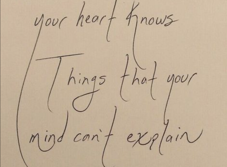 trusting your intuition