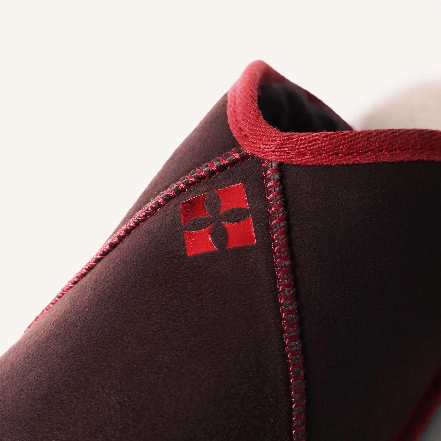 Brown Sheepskin Slippers, Custom Made