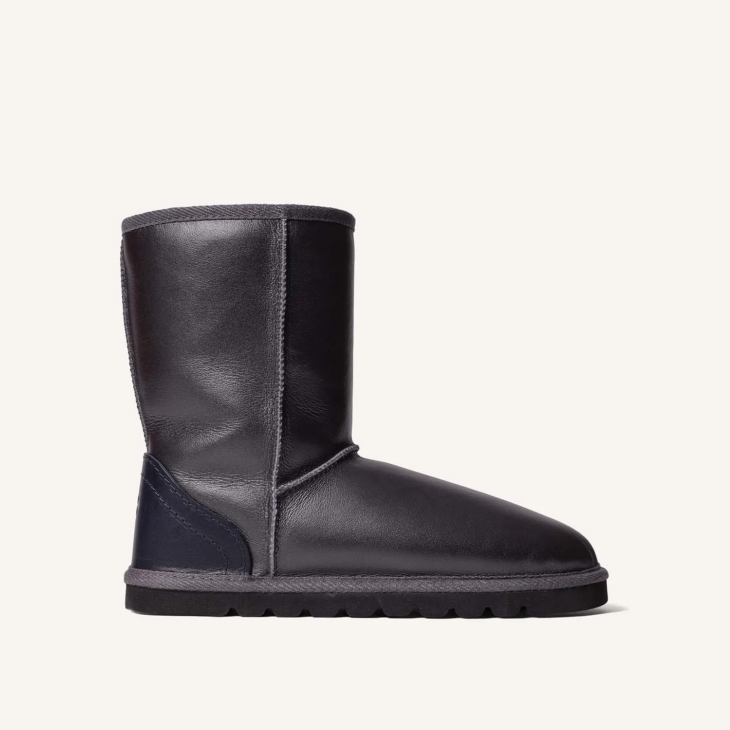 Size 8 | Grey Boots Leather