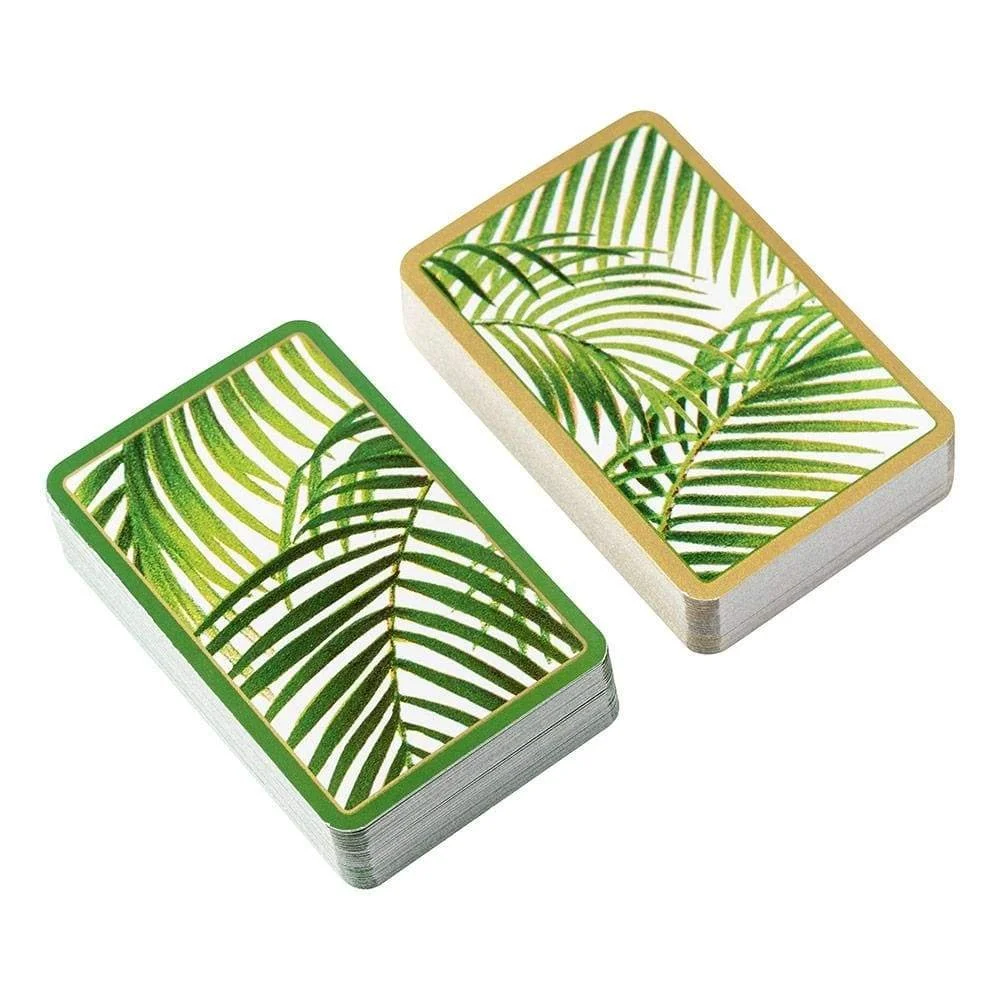 Caspari Playing Cards -  Under The Palms