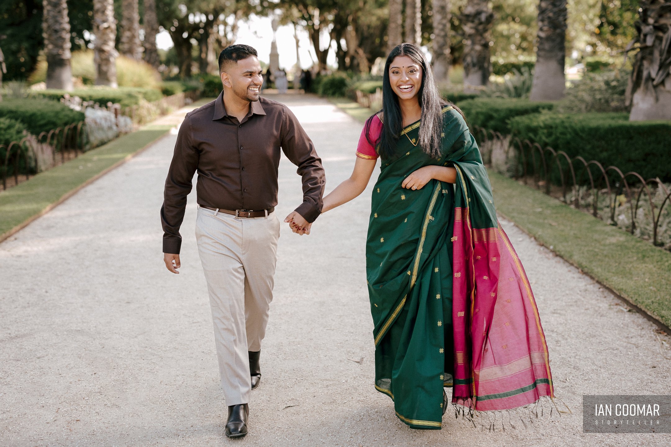 WILLIAMSTOWN BOTANIC GARDENS PRE WEDDING | SHARLINI + ANTHONY