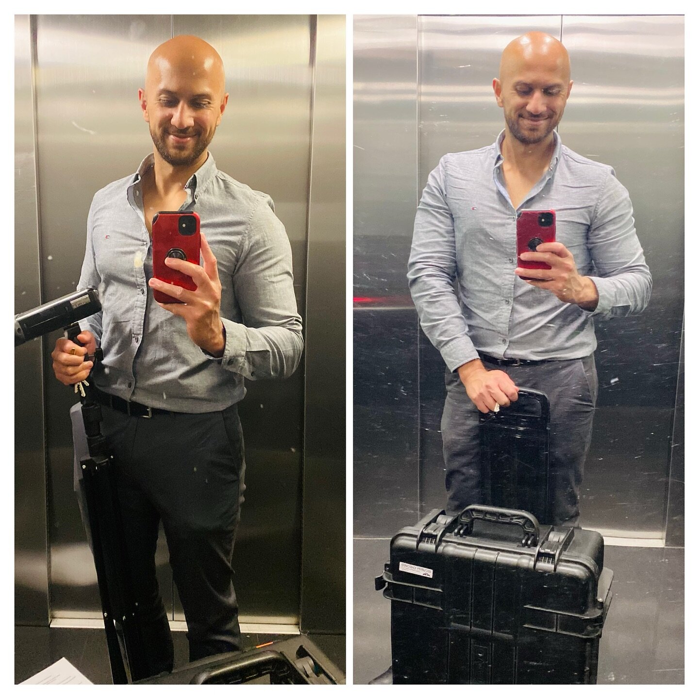 Me at the start of a 16 hour wedding shoot VS me at the end of a 16 hour wedding shoot. #stillsmiling #lovemyjob 

Thank you everyone for an amazing 2023. Looking forward to some epic wedding shoots in 2024! 

HAPPY NEW YEAR, everyone! 

🏷️ wedding 