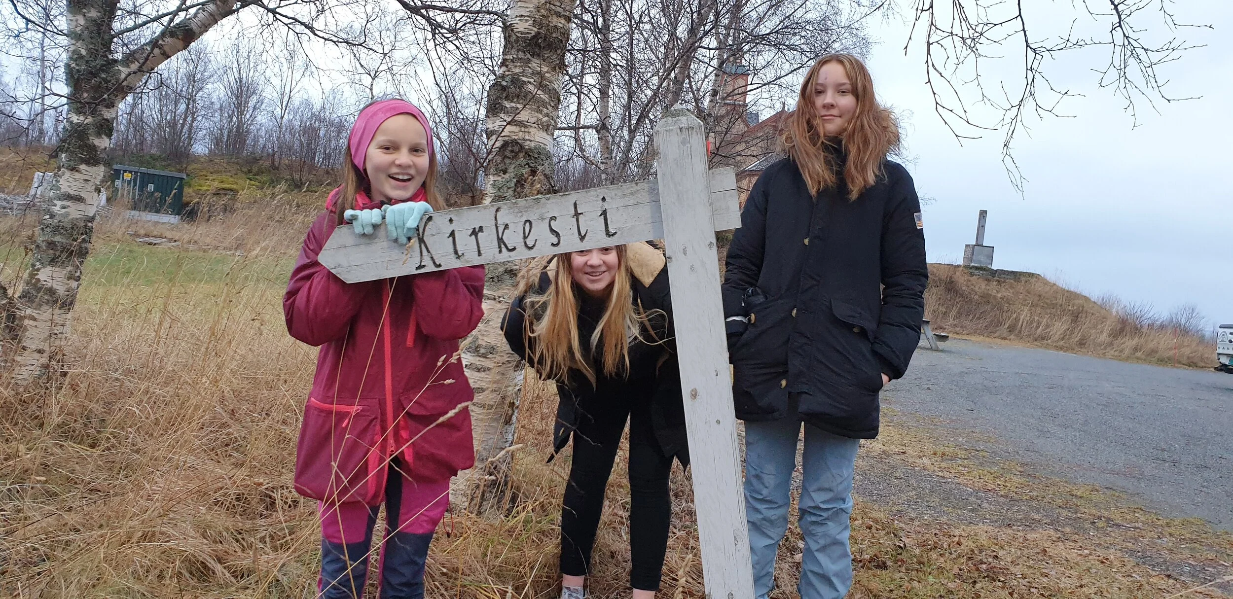 Dugnad på kirkestien