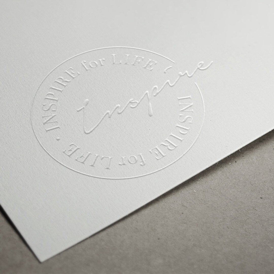 Blind embossing at it's finest... Printing techniques can completely transform a brand identity ⚡️