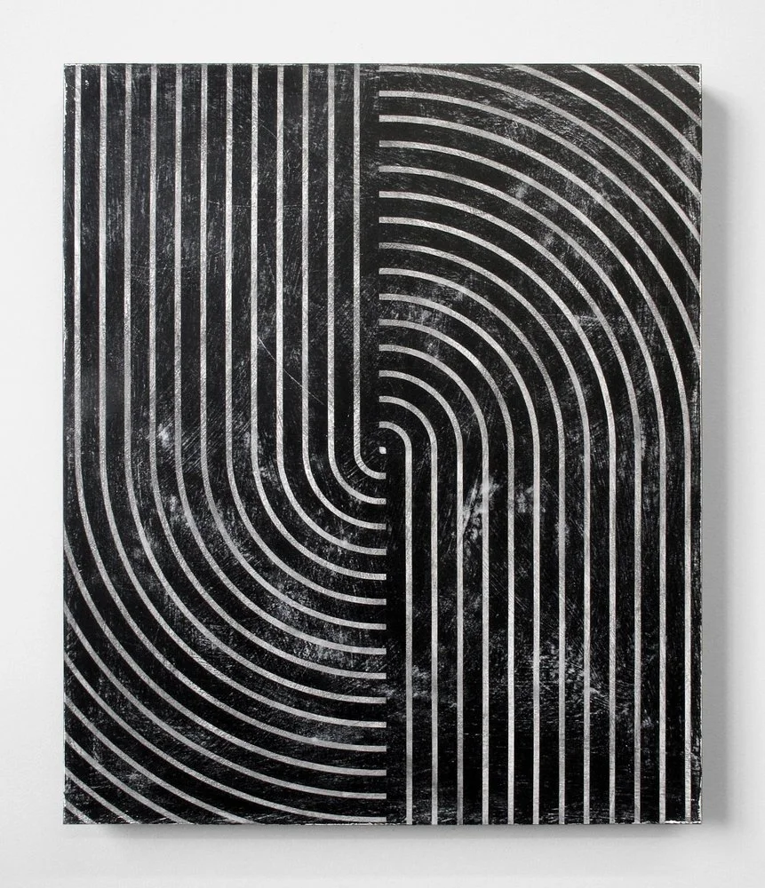 David Balliano, Untitled, 2015,
Mixed media on wood panel,
60.9 x 50.8 cm, Paris. 

