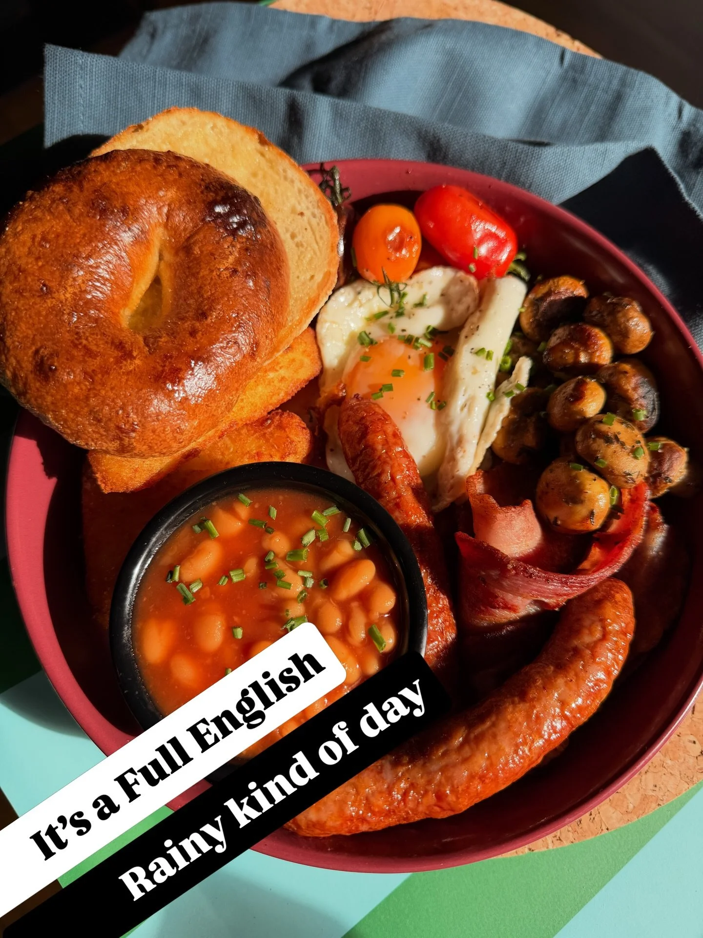 Sometimes you just need comfort food to get you through a rainy morning 👀❤️

Ps. Thanks for recommending us a one of the best places for a Full English Paul, lovely little mention in the YEP, that&rsquo;s why you&rsquo;re our favourite 😘 xx
