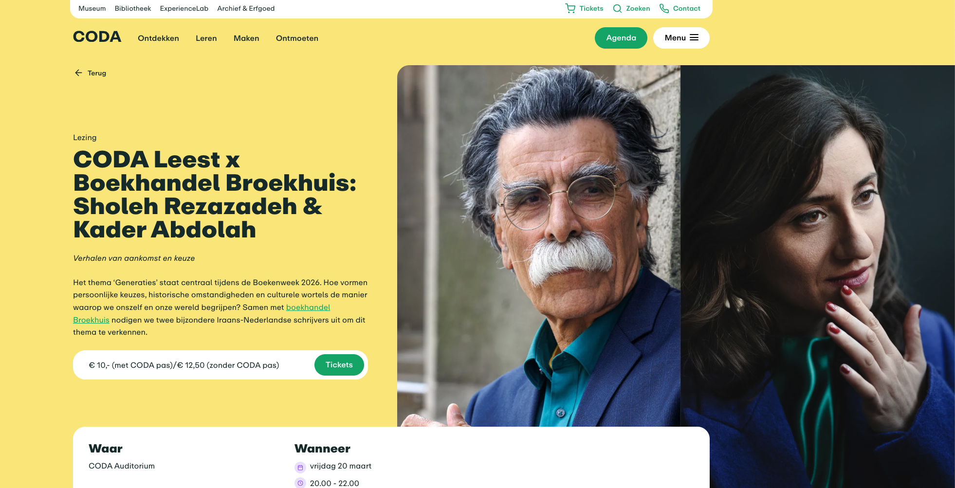 CODA Leest x Boekhandel Broekhuis (Apeldoorn)