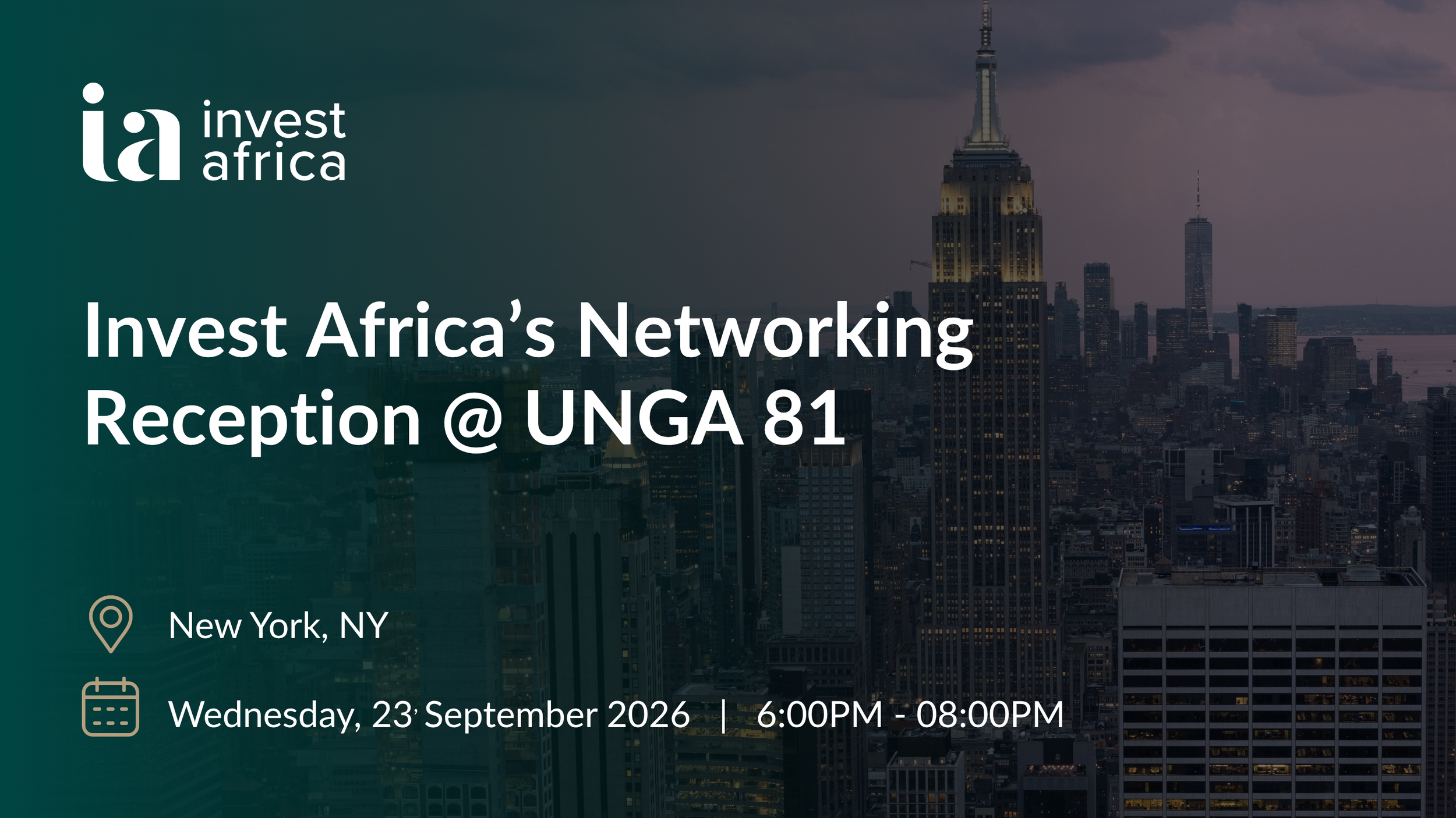 Invest Africa’s Networking Reception @ UNGA 81
