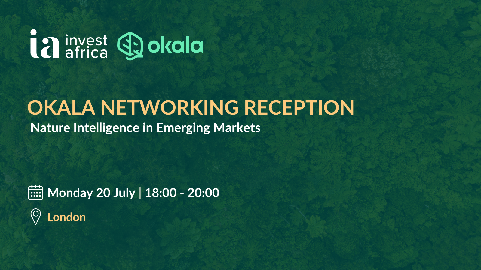 Okala Networking Reception: Nature Intelligence in Emerging Markets