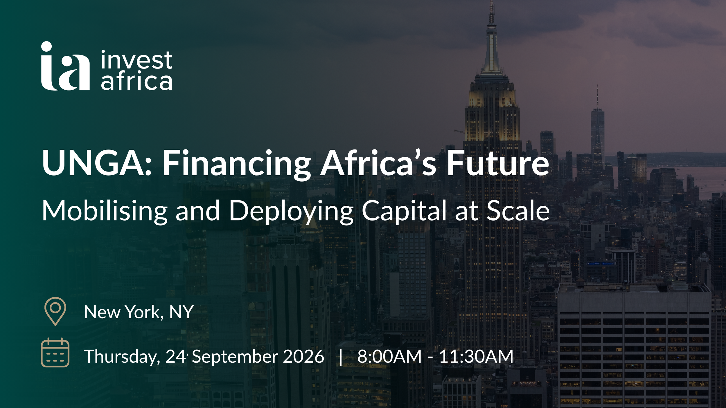 UNGA: Financing Africa’s Future