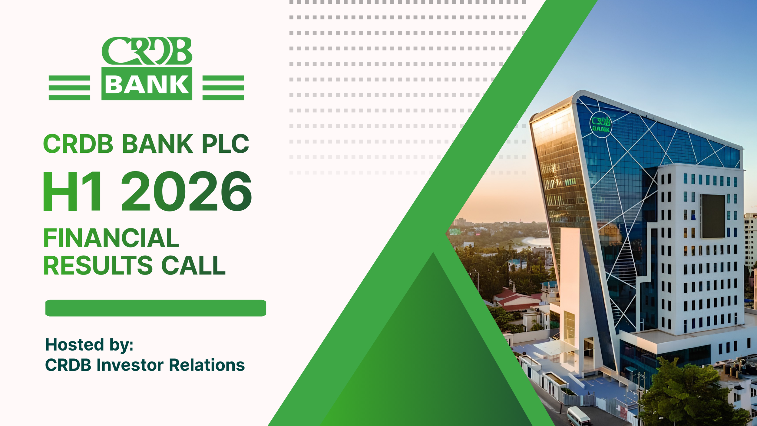 CRDB Bank H1 2026 Financial Results Call