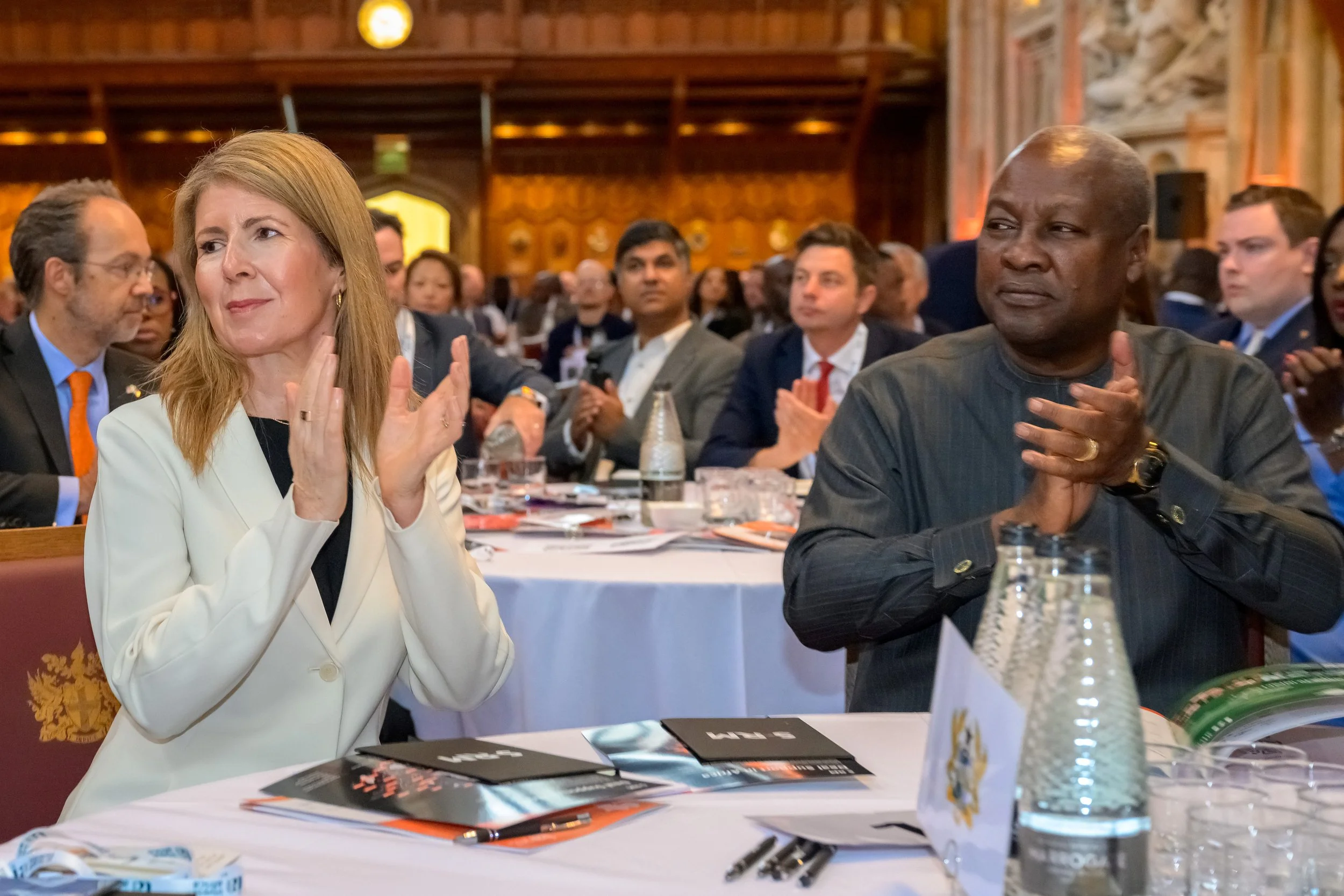 The Rt. Hon. Baroness Chapman of Darlington and H.E. John Dramani Mahama