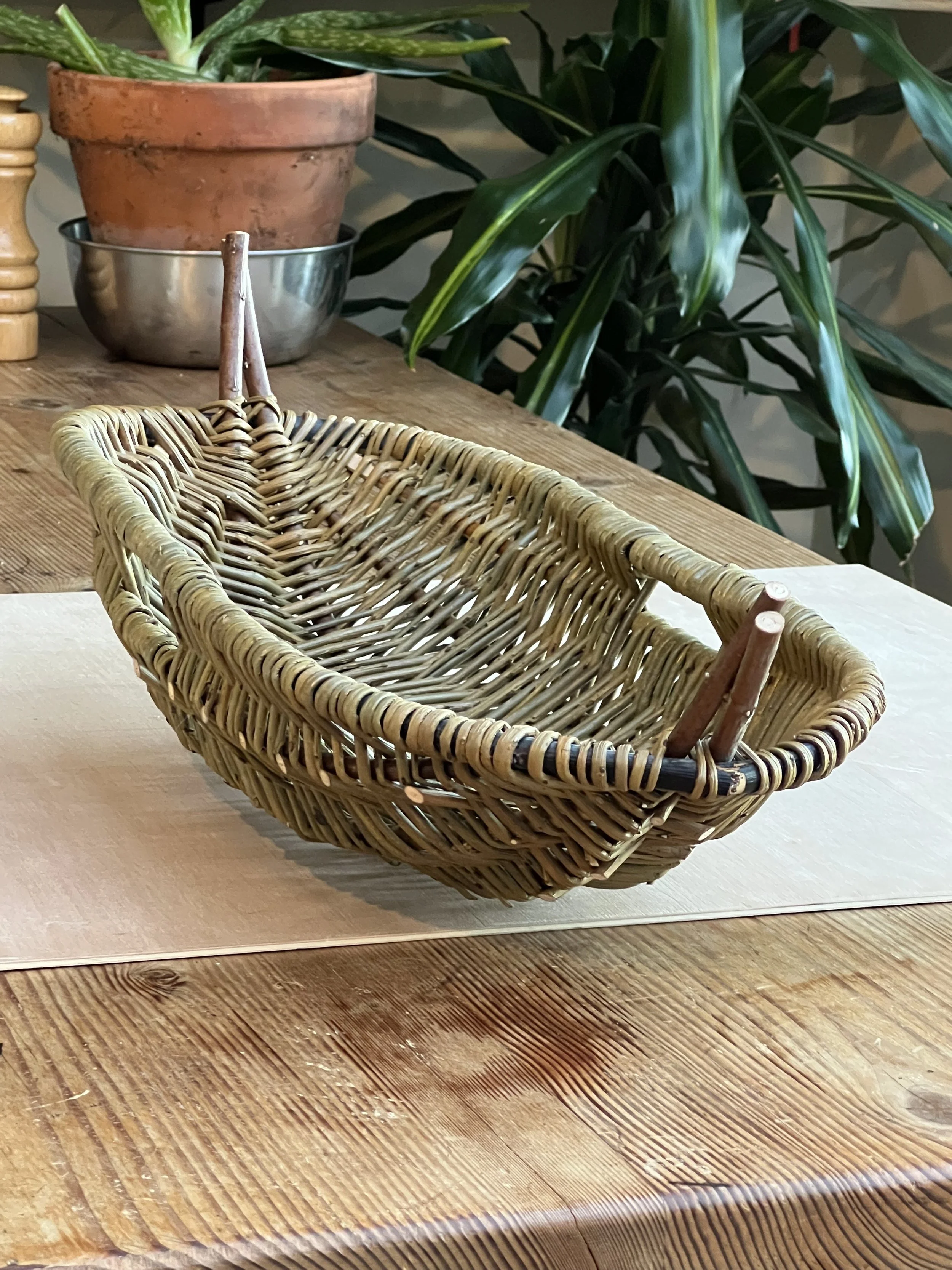 Trug with handle holes - Available Now