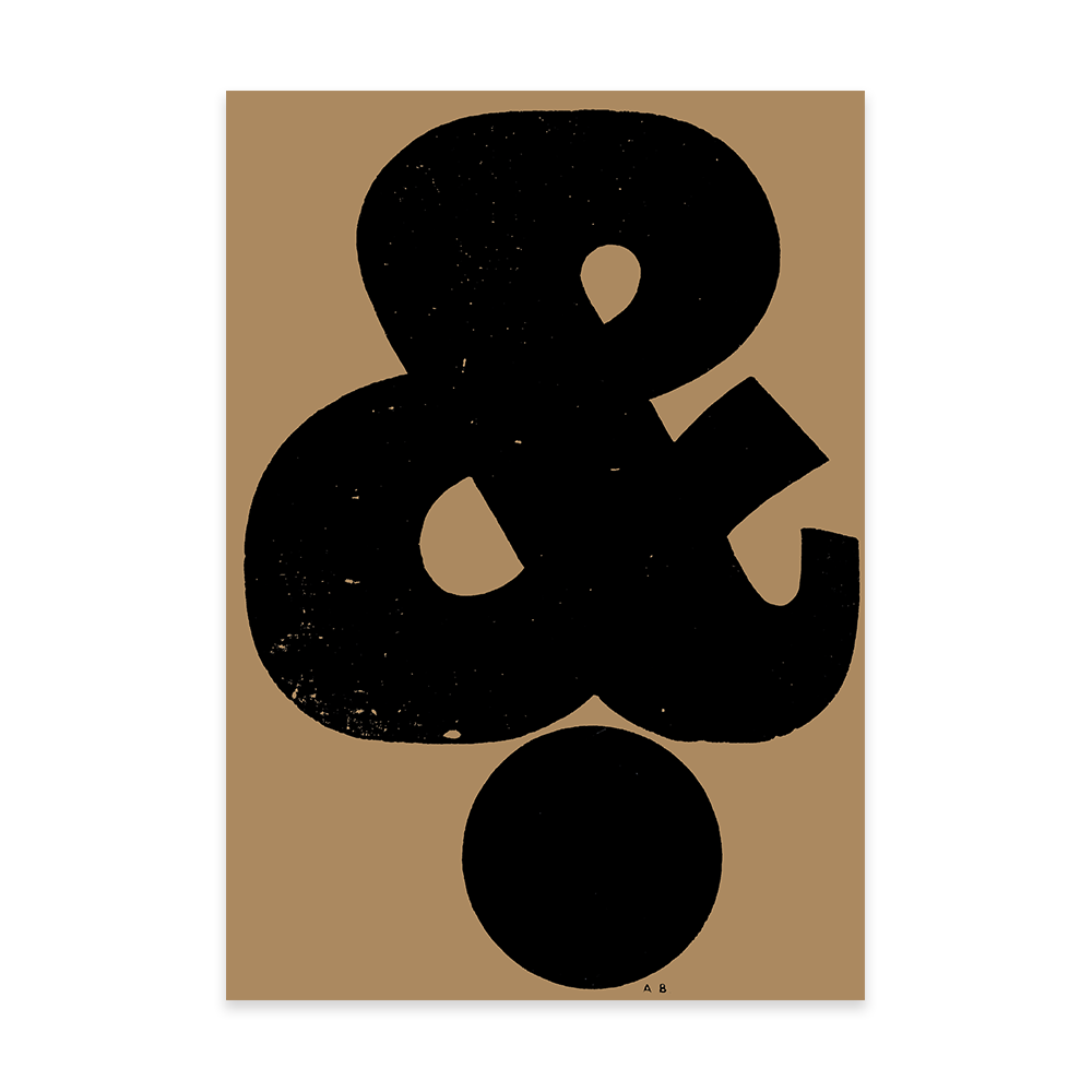 Ampersand – Anthony Burrill | The Private Press