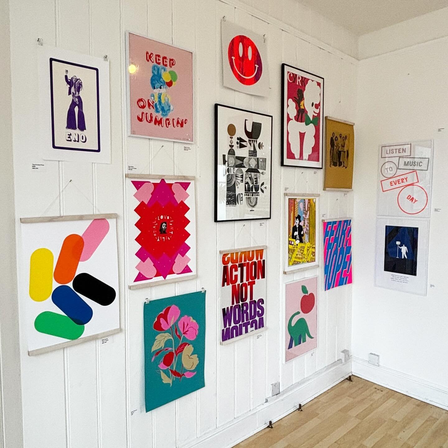 It has already been a busy morning here at our pop-up print sale! Huge thanks to everyone who has popped in to pick up a print so far.

Brand new screen prints, one-offs, rarities and pieces from the archive, some of which we thought were long sold o