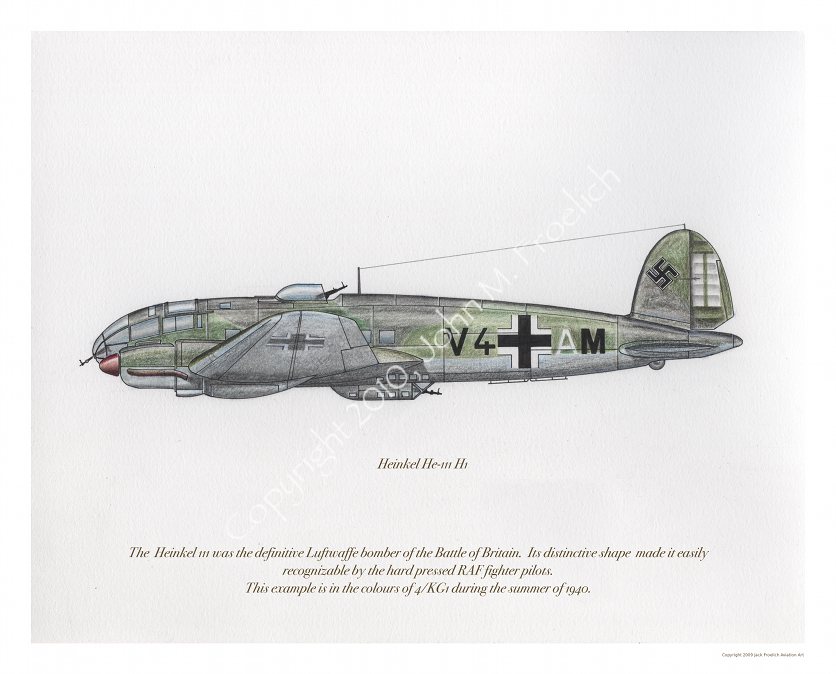 Heinkel He 111H, 1940